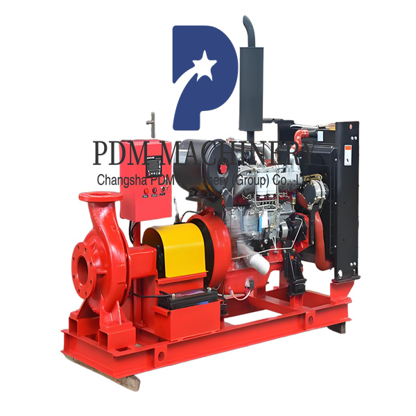 Powering through the flames with the fire fighter pump